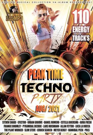 Va-Artists - Peak Time: Techno Party (2021) MP3