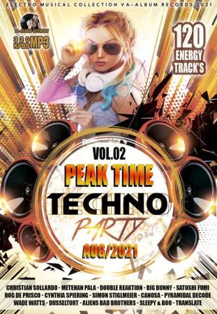 Va-Artists - Peak Time: Techno Party Vol. 02 (2021) MP3