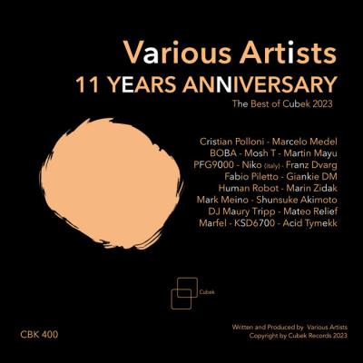 Va-Artists - 11 Years Anniversary, The Best of Cubek 2023 (2023) MP3